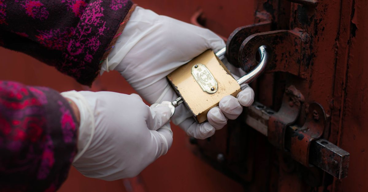 locksmith unlocking front door — Columbia Locksmith SC